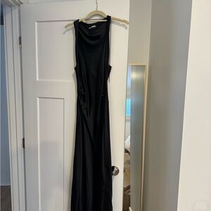 Zara Black Backless Dress